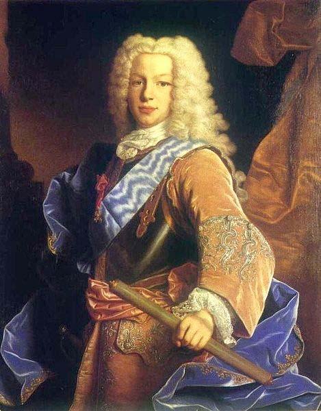 Jean Ranc Portrait of King Ferdinand VI of Spain as Prince of Asturias oil painting image